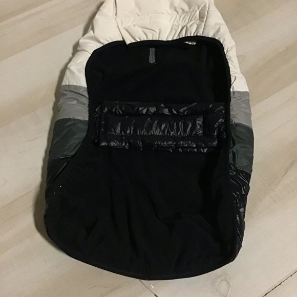 BOOTS & BARKLEY Puffer Dog Vest Multicolor Fleece - Picture 3 of 5